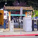 Tori gate from Buddhist Church - Main Street